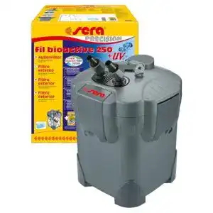 Außenfilter Aquarium 200 Liter sera fil bioactive 250 + UV