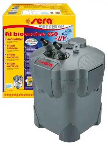 Außenfilter Aquarium 200 Liter sera fil bioactive 250 + UV