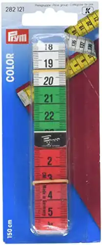 Schneidermaßband Prym Maßband Color 150 cm, gelb, farbig