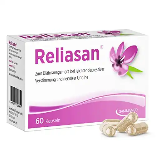 Natürliche Stimmungsaufheller Reliasan, hochdosiert aus Safran