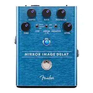 Delay-Pedal Fender ® »MIRROR IMAGE DELAY« Boden-Effekt-Pedal