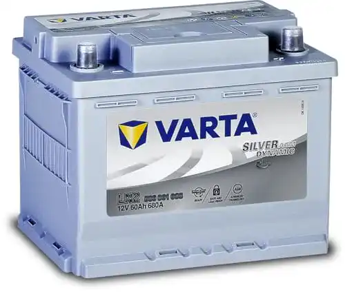 Autobatterie 60Ah Varta Silver Dynamic AGM D52 60Ah 12V