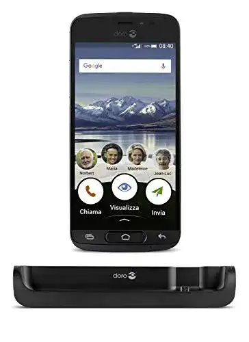 Doro-Handy Doro 8040 Smartphone 5 Zoll Display, 16 GB Speicher