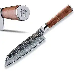Zayiko-Damastmesser Sëtiga SËTIGA Damastmesser Santoku
