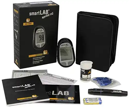 Blutzuckermessgerät smartLAB sprint nG Bundel mg/dL