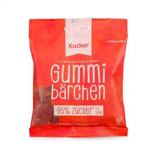Die beste Zuckerfreie Gummibärchen Xucker, 100g, vegan, mit Xylit gesüßt 2026 Test Bestseller Zuckerfreie Gummibärchen Xucker, 100g, vegan, mit Xylit gesüßt