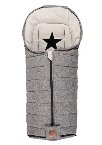 Kaiser-Fußsack Kaiser Thermofußsack Shinny, Stern Applikation