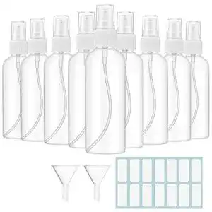 Sprühflasche 100ml LAOYE 10 Stück kleine Leer mit 2 Trichter