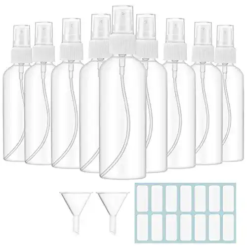 Die beste Sprühflasche 100ml LAOYE 10 Stück kleine Leer mit 2 Trichter 2026 Test Bestseller Sprühflasche 100ml LAOYE 10 Stück kleine Leer mit 2 Trichter
