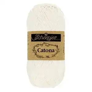 Scheepjes-Wolle Scheepjes Catona 100 Bridal White 105