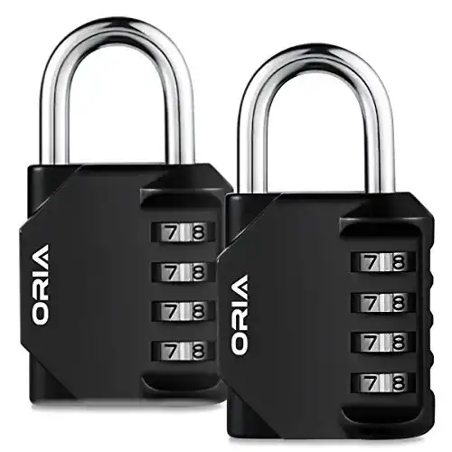 Die beste Zahlenschloss ORIA 2 Pack Kombinations , 4-Stellige Anti Rost 2026 Test Bestseller Zahlenschloss ORIA 2 Pack Kombinations , 4-Stellige Anti Rost