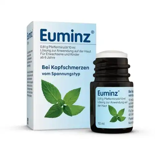 Kopfschmerzmittel Euminz Stift mit Pfefferminzöl, 10 ml Lösung