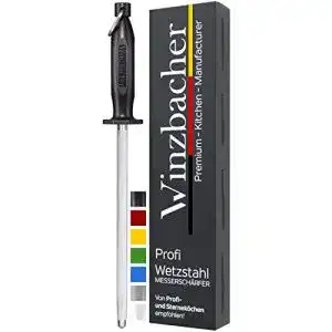 Wetzstahl Winzbacher ® DAS ORIGINAL [39cm] Soft-Touch Griff