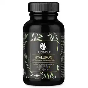 Hyaluronsäure-Kapseln Luondu, hochdosiert 500mg 90 Stück