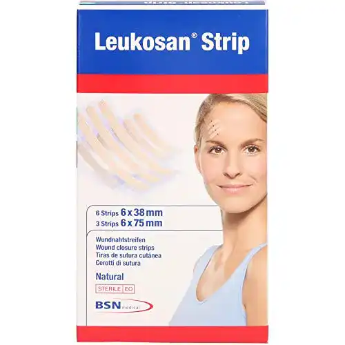 Klammerpflaster BSN medical LEUKOSAN Strip Natural 2 St