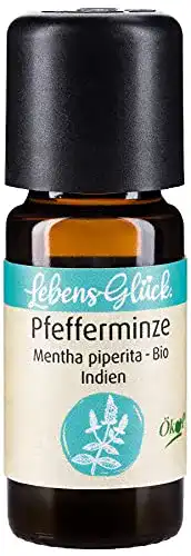 Pfefferminzöl LebensGlück. BIO, naturreines ätherisches Öl, 10ml