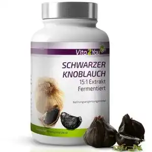 Schwarzer-Knoblauch-Kapseln Vita2You, 500mg, 120 Kapseln