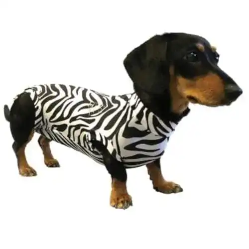 OP-Body Hund MPS Medical Pet Shirt Hund, Zebra Print, S