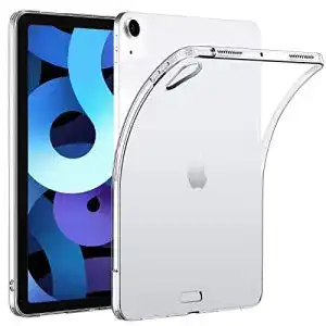 iPad-Air-4-Hülle HBorna Silikon Hülle, Durchsichtig Rückenhülle
