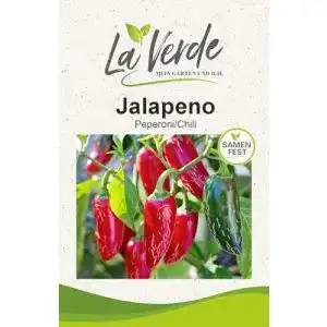 Jalapeno-Samen La Verde MEIN GARTEN UND ICH. Jalapeno
