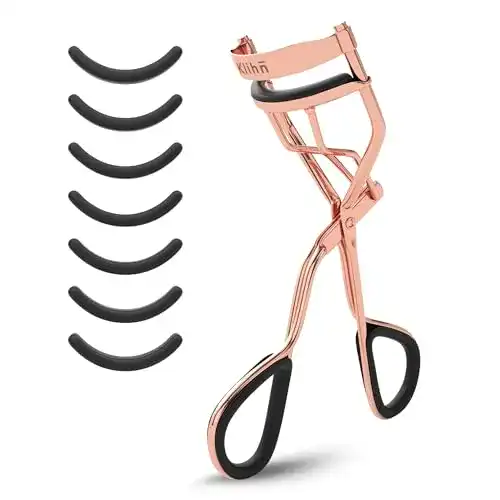 Wimpernzange Klihn – Eyelash Curler inkl. 5 Ersatz-Gummi-Pads