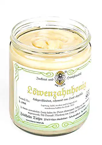 Löwenzahnhonig Imkerei Nordheide 500g – herzhaft aromatisch