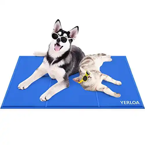 Kühlmatte (Katze) Yerloa Kühlmatte für Hunde Selbstkühlend