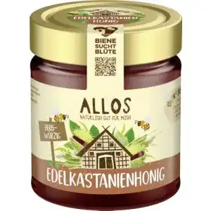 Allos-Honig Allos Edelkastanien-Honig, 2 x 500 g