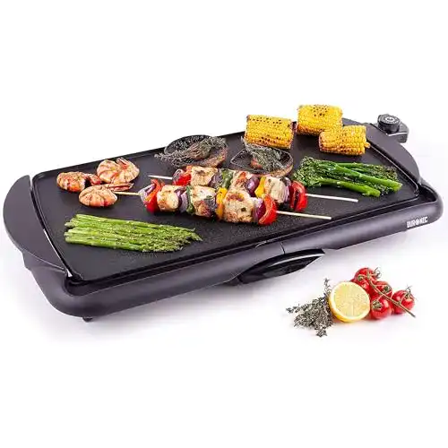 Elektrogrill Duronic GP20 Tischgrill | | Grillplatte | 52 x 27 cm