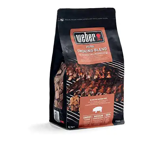 Räucherchips Weber 17664 für Schweinefleisch, 700g, Räuchern