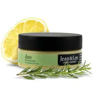 Deocreme Jean & Len Bio Rosmarin-Zitrone Glastiegel, 85 ml