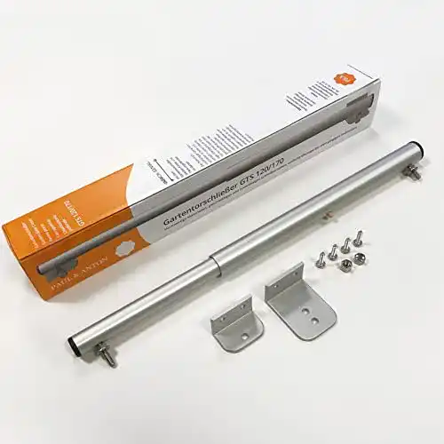 Gartentorschließer P&A GTS 120/170 Soft Close Aluminium eloxiert