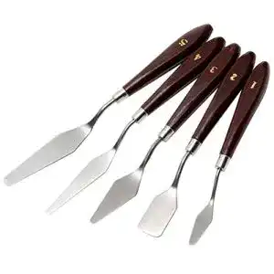 Malmesser Jerbro 5pcs Malspachtel Künstler Set für Acryl und Öl
