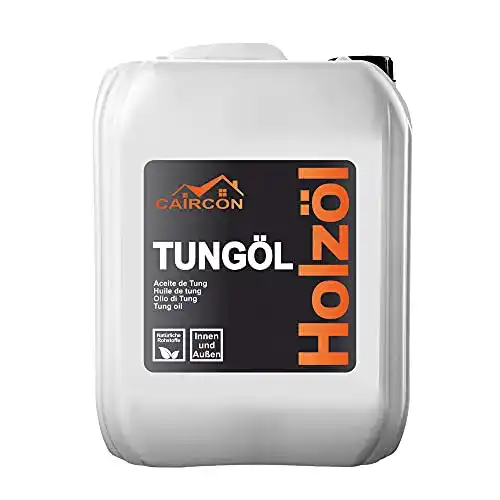 Tungöl CAIRCON Holzschutz Pflegeöl Hartholzöl Holzöl 5L