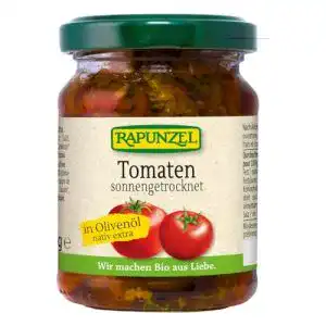 Getrocknete Tomaten in Öl Rapunzel, getrocknet in Olivenöl