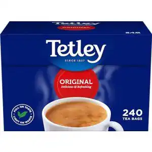 Schwarzer Tee Tetley 240 Btl. 750g, Original englische Version