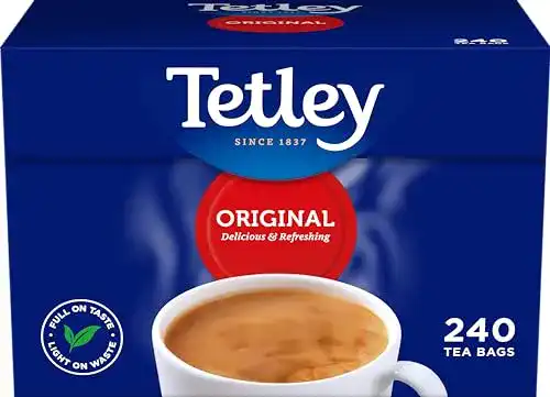 Schwarzer Tee Tetley 240 Btl. 750g, Original englische Version