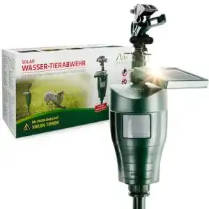Wasserstrahl-Tiervertreiber Gardigo Wasserstrahl Solar Tiervertreiber
