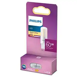 Philips-LED-Lampe Philips LED Lampe ersetzt 60W, G9, warmweiß