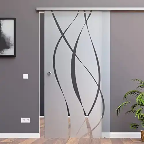 Glasschiebetür AMOD BM6-900-AS: Schiebetürsystem ESG