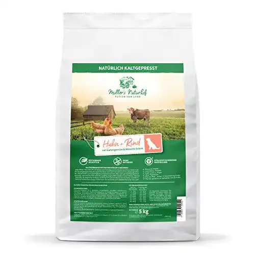 Die beste Getreidefreies Hundefutter Müller`s Naturhof FUTTER VOM LAND 2026 Test Bestseller Getreidefreies Hundefutter Müller`s Naturhof FUTTER VOM LAND