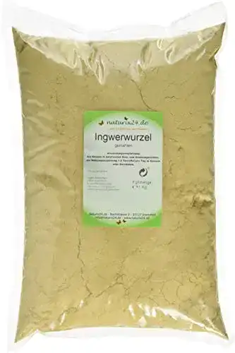 Ingwertee Naturix24 Ingwerpulver, 1er Pack (1 x 1 kg)