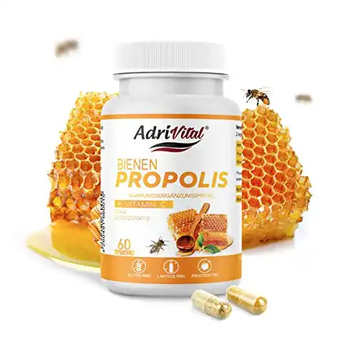 Propolis-Kapsel AdriVital Propolis Kapseln hochdosiert, 60 Kapseln