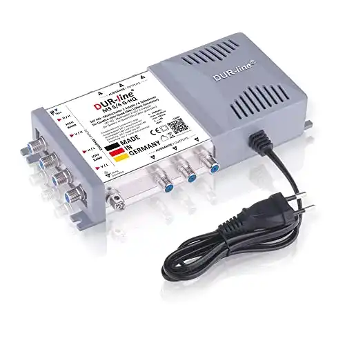 DUR-line-Multischalter DUR-line MS 5/6 G-HQ für 6 Teilnehmer/TV
