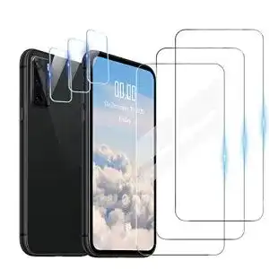 Huawei-P40-Pro-Panzerglas WeiCase, 3 Stück+ Kamera Panzerglas