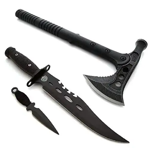 Tomahawk KOSxBO 3er Set 40cm Tactical Hammer Typ M-48 Hawk