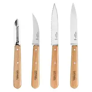 Opinel-Küchenmesser Opinel Küchenmesser-Set, 4-teilig