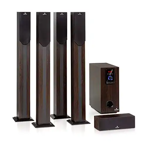 Auna-5.1-Soundsystem auna Areal Elegance 5.1 Soundsystem