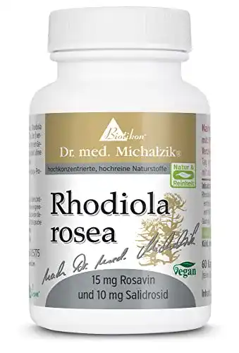 Rosenwurz Biotikon Rhodiola rosea, 60 vegane Kapseln