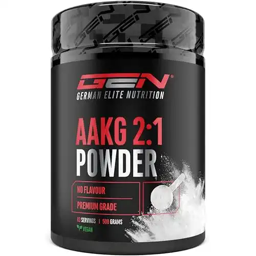 AAKG GEN GERMAN ELITE NUTRITION, 500 g, L-Arginin-Alpha